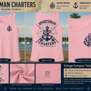 Sportsman Charters Women’s Racerback Tank