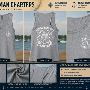 Vintage Compass Racerback